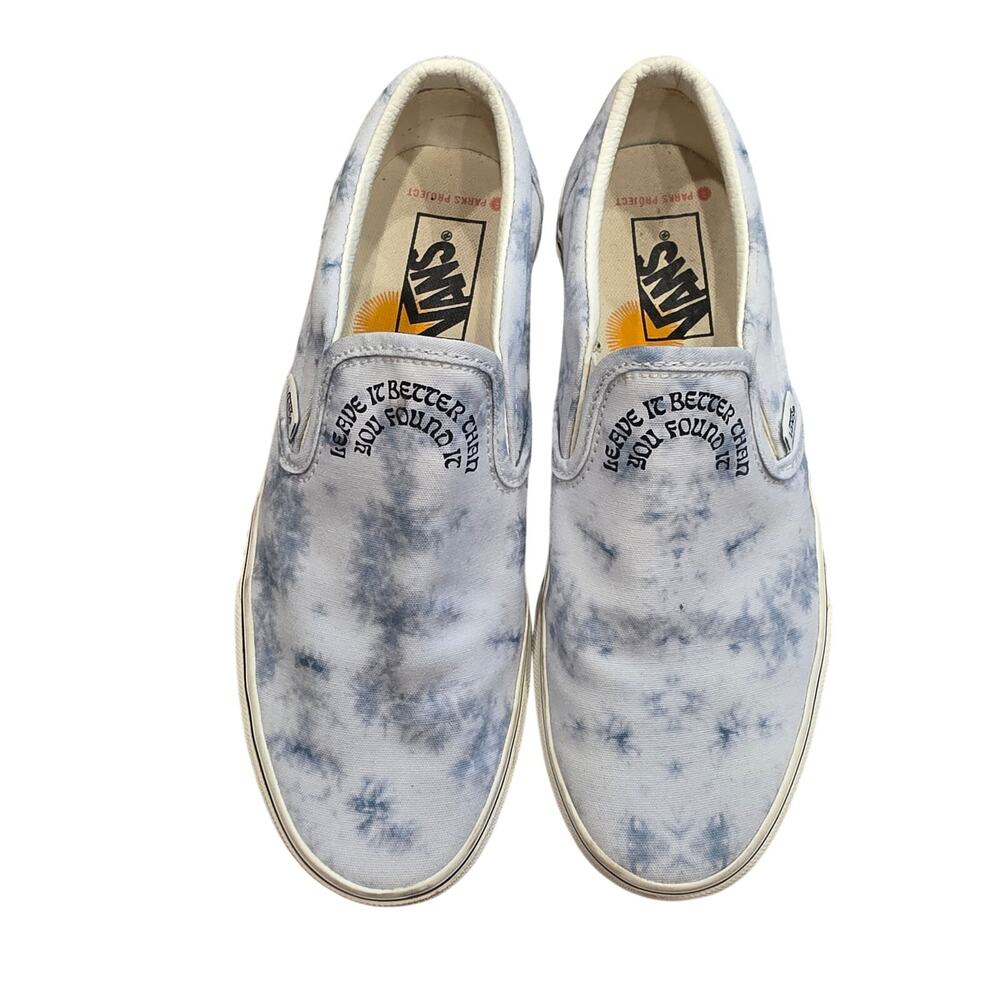 Vans x Parks Project Classic Slip-On Tie-Dye slip on sneakers sz 8 women